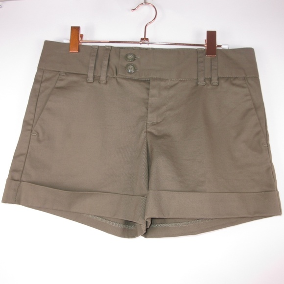 Old Navy Pants - OLD NAVY Low Waist Cuffed Up Preppy Chino Shorts